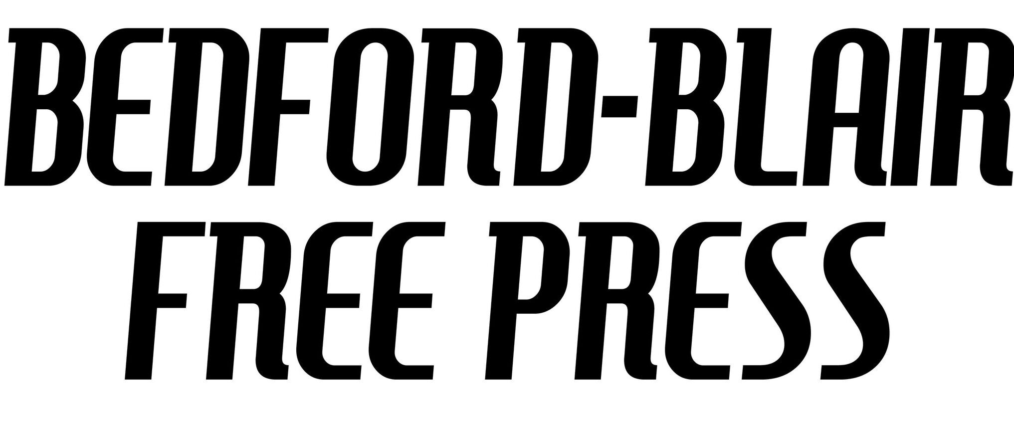 BEDFORD-BLAIR FREE PRESS